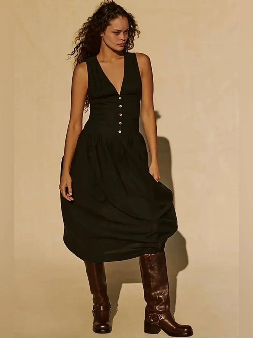 Free People NWT Best Dressed Midi Dress